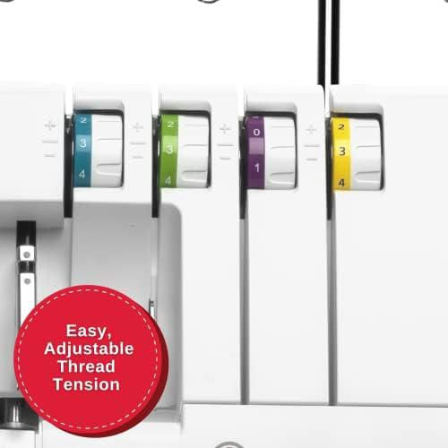 Estructura metálica Serger SINGER S0100 con 6 puntadas 1300 SPM