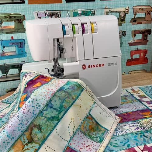Estructura metálica Serger SINGER S0100 con 6 puntadas 1300 SPM