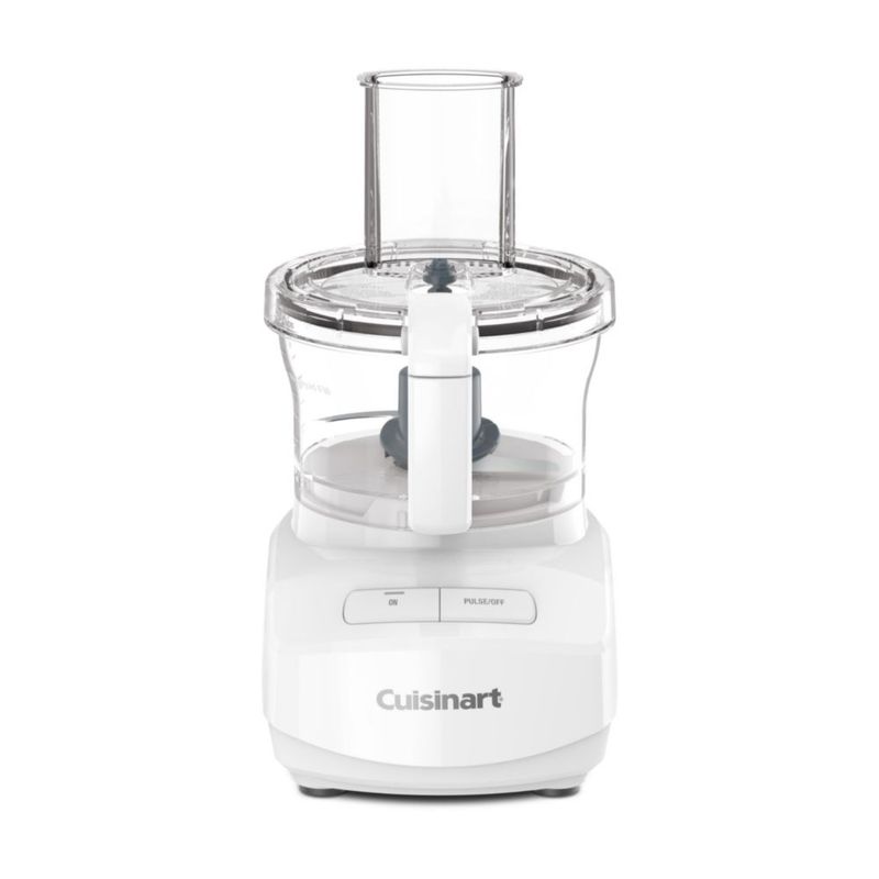 Procesador de alimentos Cuisinart diseño elegante de 7 tazas blanco con cuchilla
