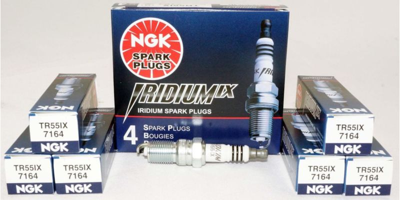 Bujía NGK TR55IX (Pack de 6) Iridium IX