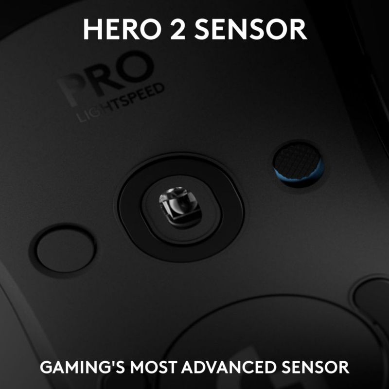 Ratón inalámbrico para juegos Logitech G PRO 2 Lightspeed Black