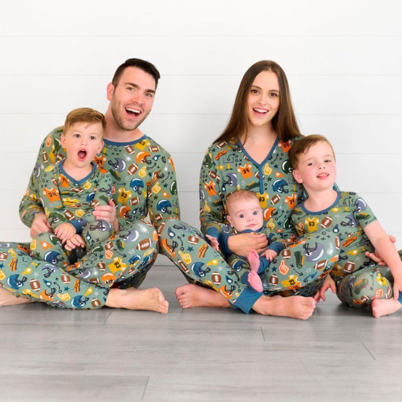 Pijamas Little Sleepies 6-12M Touchdown Time