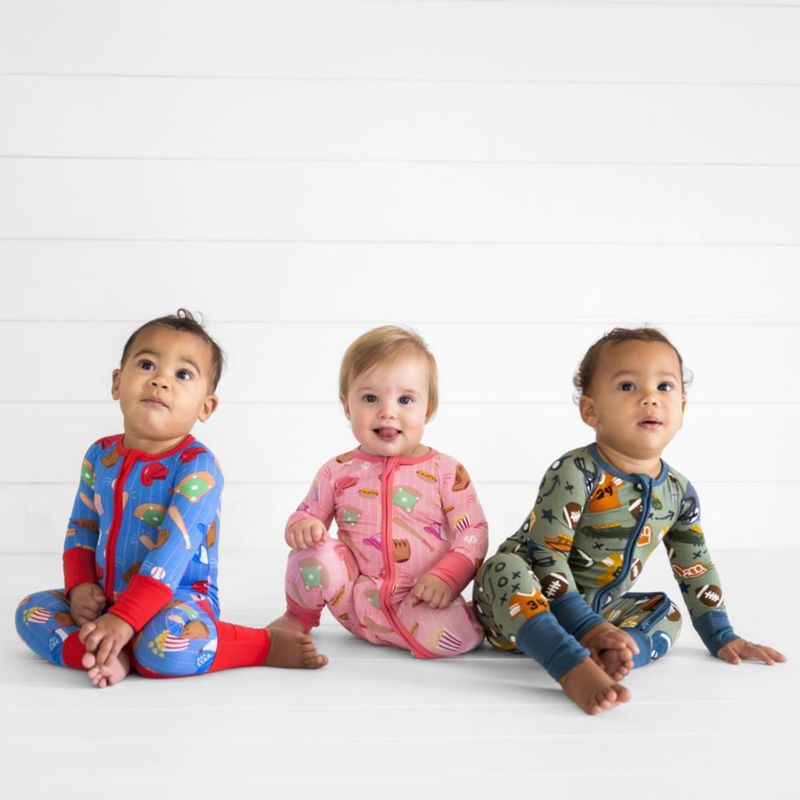 Pijamas Little Sleepies 6-12M Touchdown Time