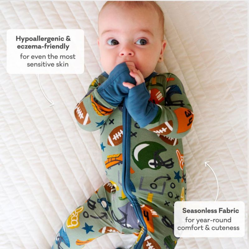 Pijamas Little Sleepies 6-12M Touchdown Time