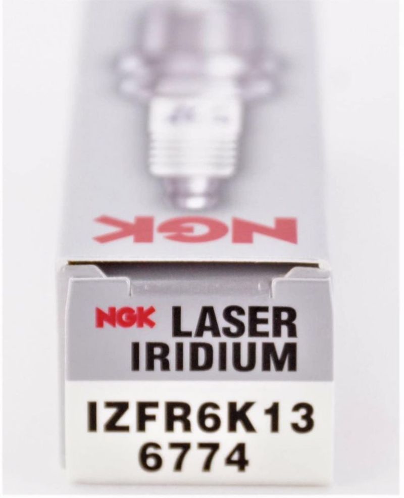 Bujías NGK IZFR6K13 (paquete de 4) Láser Iridio