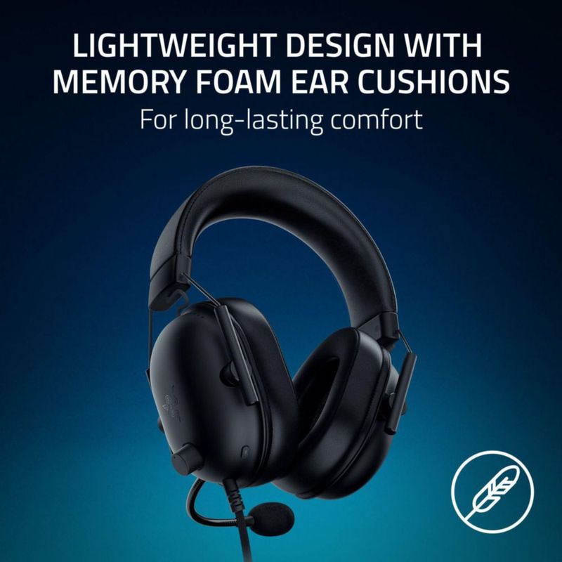 Auriculares para juegos Razer BlackShark V2 X PlayStation Black