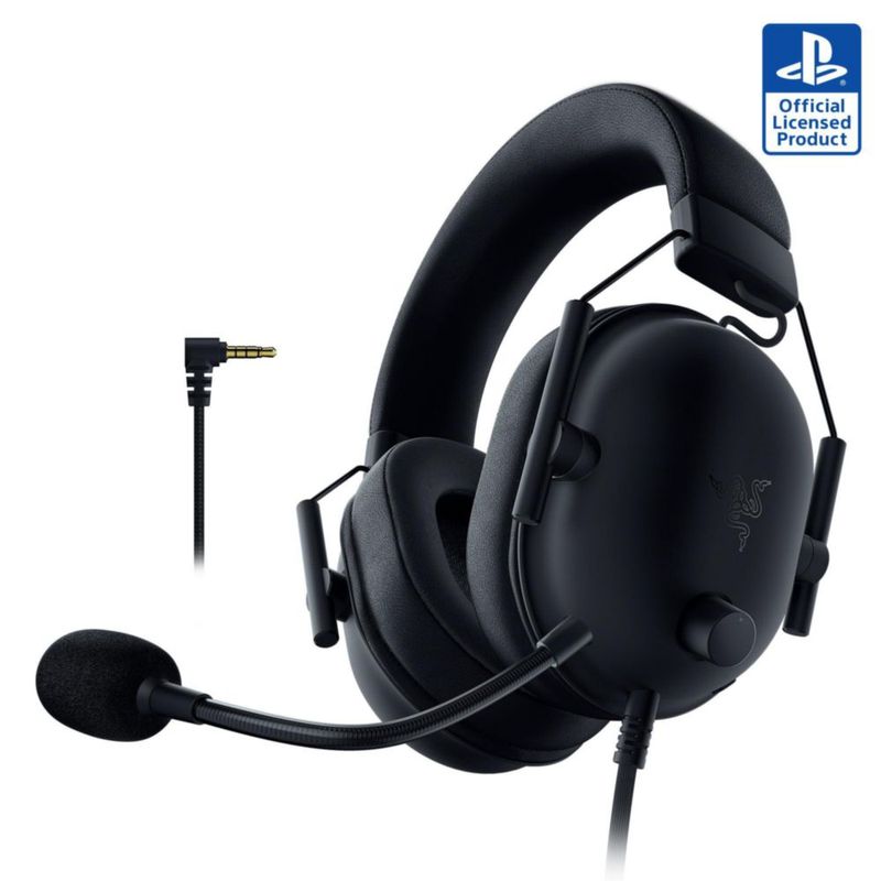 Auriculares para juegos Razer BlackShark V2 X PlayStation Black