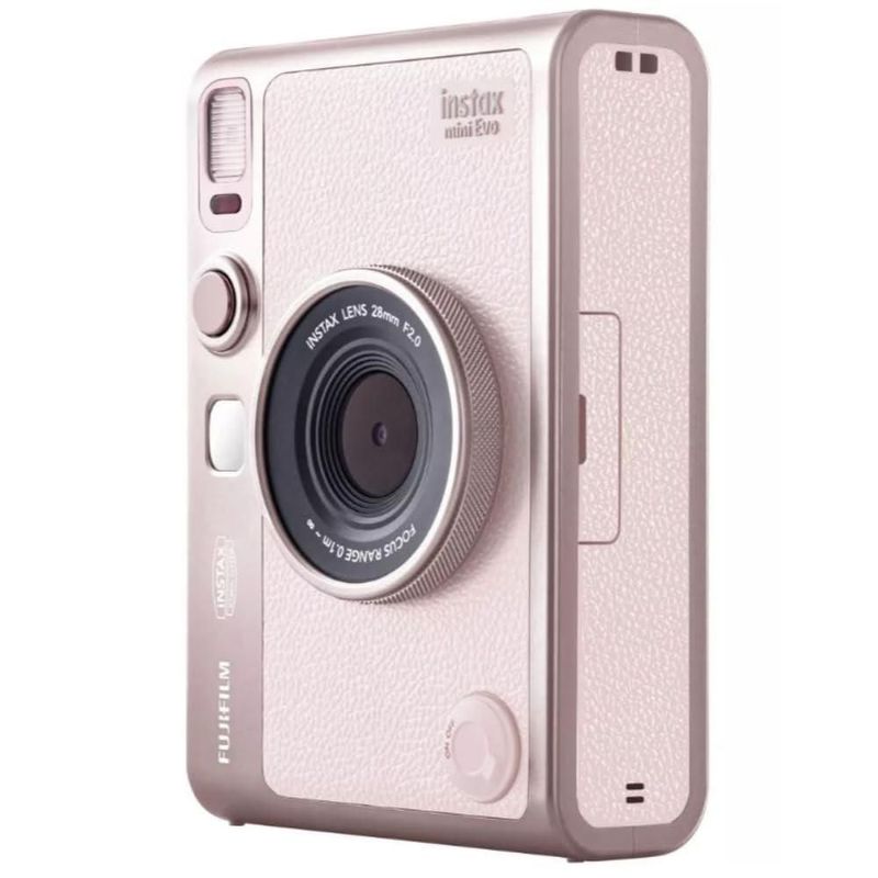 Cámara Fujifilm INSTAX MINI EVO Gentle Rose – Pack