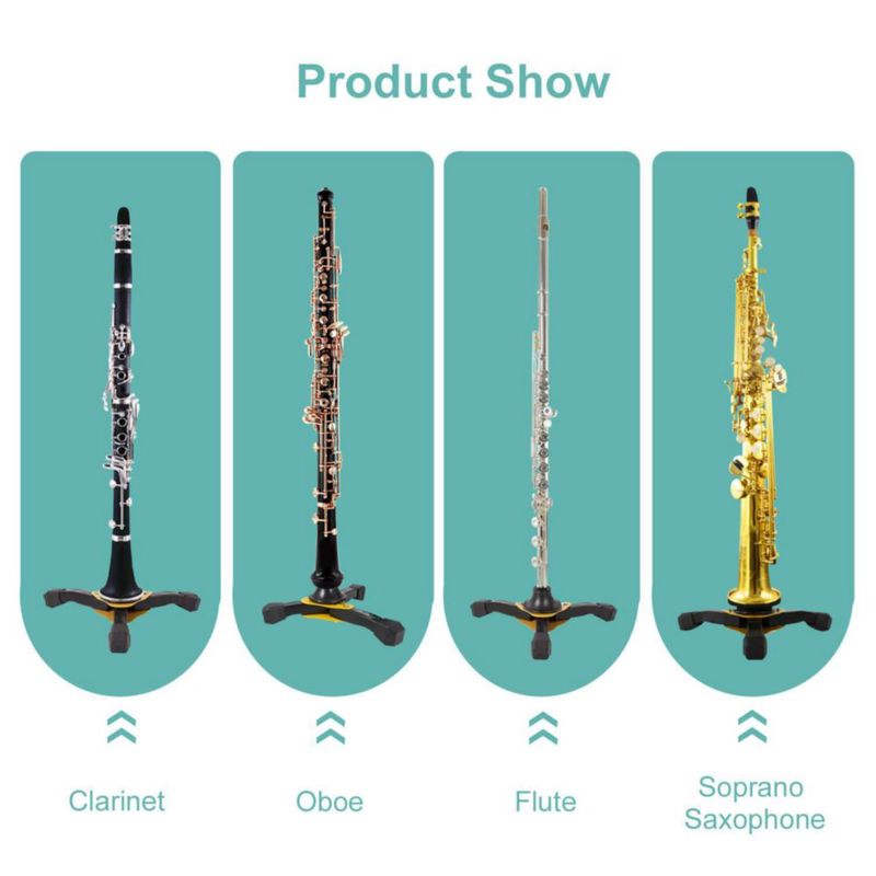 Soporte de Trípode Plegable Danchet 05 kg para Clarinete Flauta y Oboe