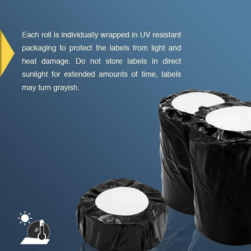 Etiquetas BETCKEY 23 × 23 mm 10 rollos + 2 soportes