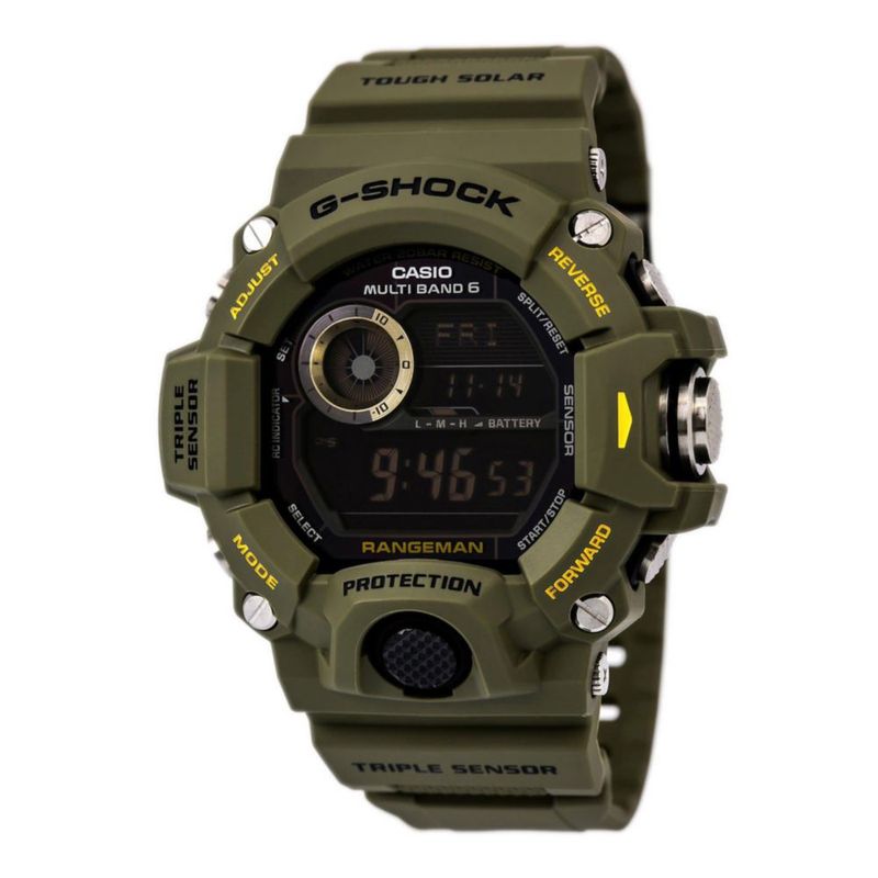 Reloj Casio G-Shock Rangeman GW9400-3CR Olive Solar Atomic