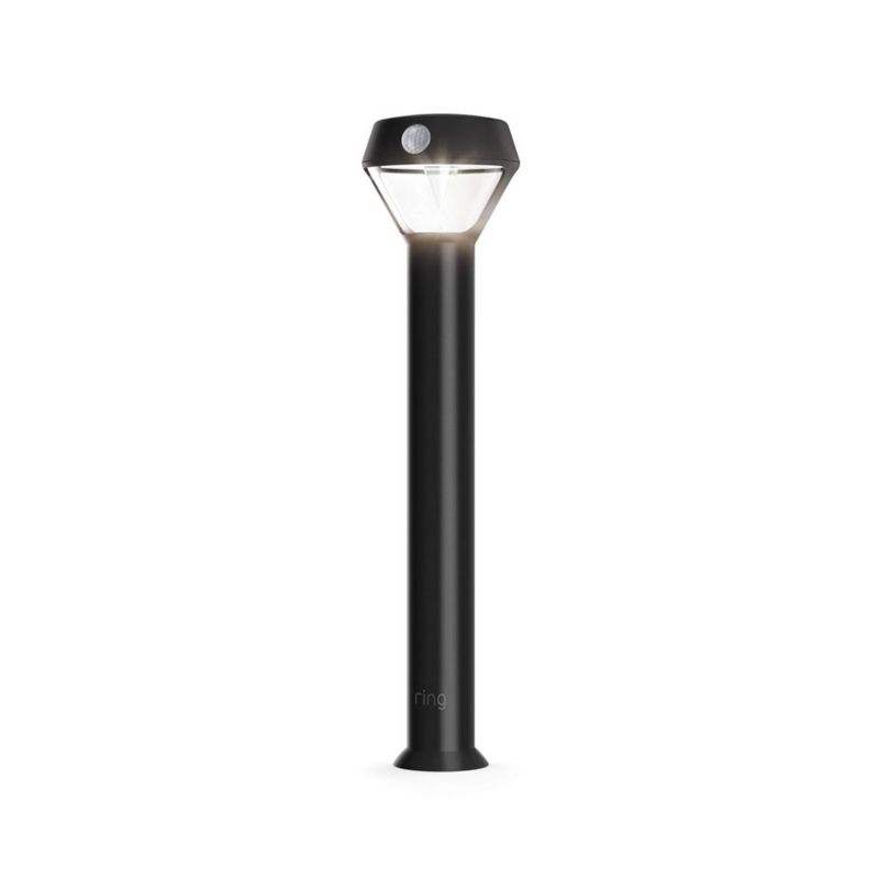 Solar Pathlight Ring con sensor de movimiento para exteriores negro