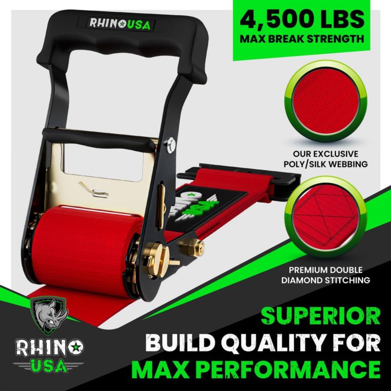 Correa de carga Rhino USA 5 cm x 49 m - Pack de 2