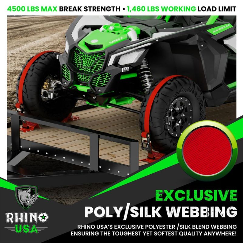 Correa de carga Rhino USA 5 cm x 49 m - Pack de 2