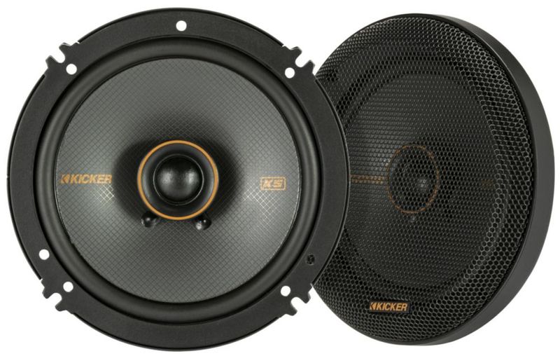 Altavoces coaxiales KICKER 51KSC6504 KS-Series 6.5 con 7.5 tweeters