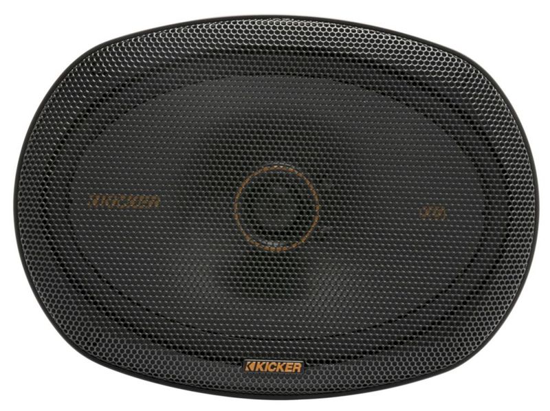 Altavoces coaxiales KICKER 51KSC6904 Serie KS de 6 x 9 con tweeter de 1 pulgada