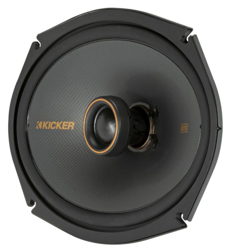 Altavoces coaxiales KICKER 51KSC6904 Serie KS de 6 x 9 con tweeter de 1 pulgada