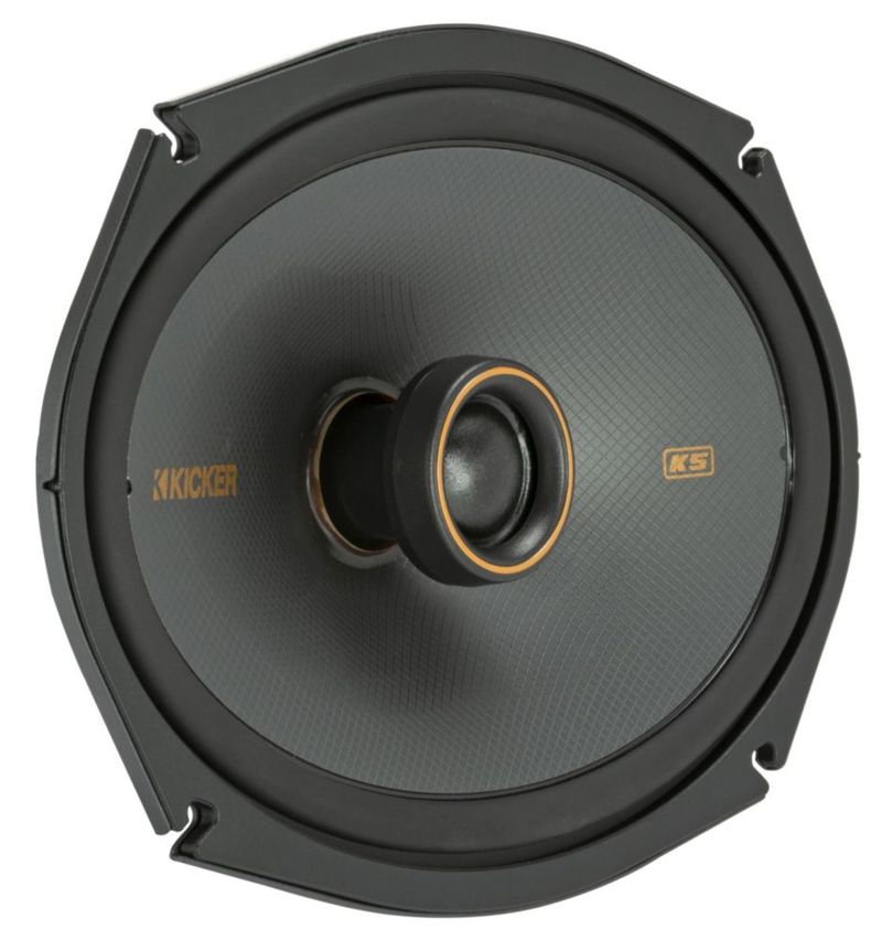 Altavoces coaxiales KICKER 51KSC6904 Serie KS de 6 x 9 con tweeter de 1 pulgada
