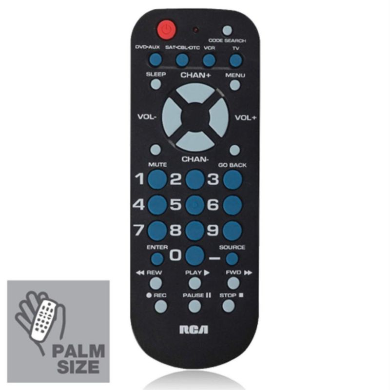Control remoto universal RCA 381996 Platinum Pro paquete de 6