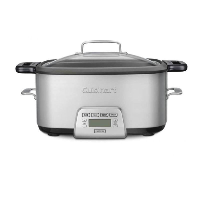 Central de cocción multicocina Cuisinart MSC-800 de acero inoxidable de 7 litros