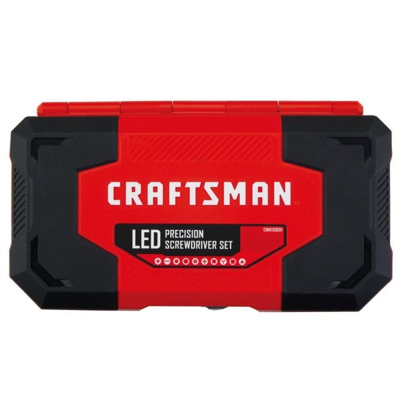 Set de Destornilladores CRAFTSMAN CMHT68011N 50 piezas con LED