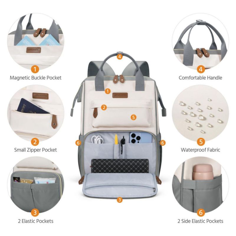 Mochila Maelstrom 15.6-17.3" Impermeable para Viaje