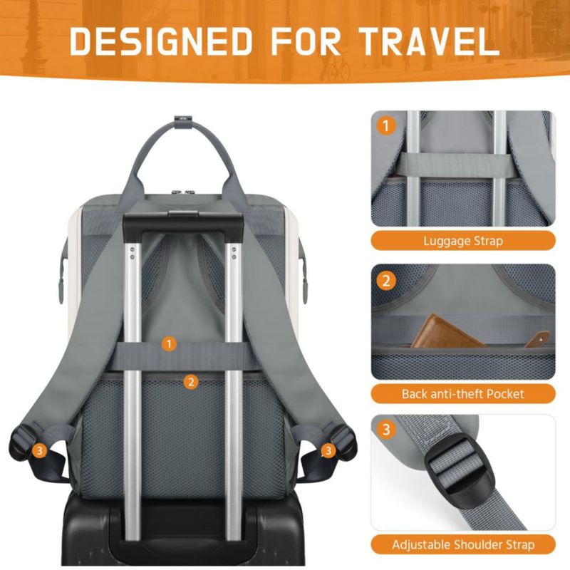 Mochila Maelstrom 15.6-17.3" Impermeable para Viaje