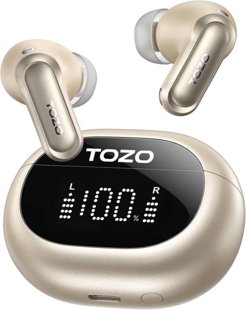 Auriculares true wireless TOZO NC20 con ANC LDAC Hi‑Res y Bluetooth 6.0