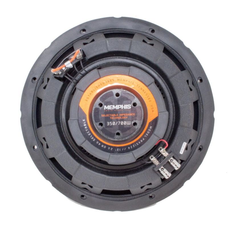 Subwoofer Memphis Audio PRXS1224 de 12" Slim Power de 350 W