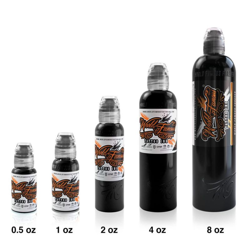 Tinta líquida WORLD FAMOUS TATTOO INK 30 ml tonos de piel