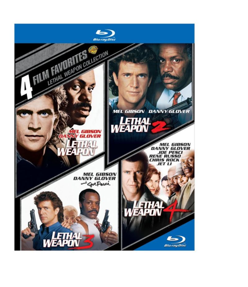 Colección 4 Películas Favoritas Lethal Weapon – Warner Bros