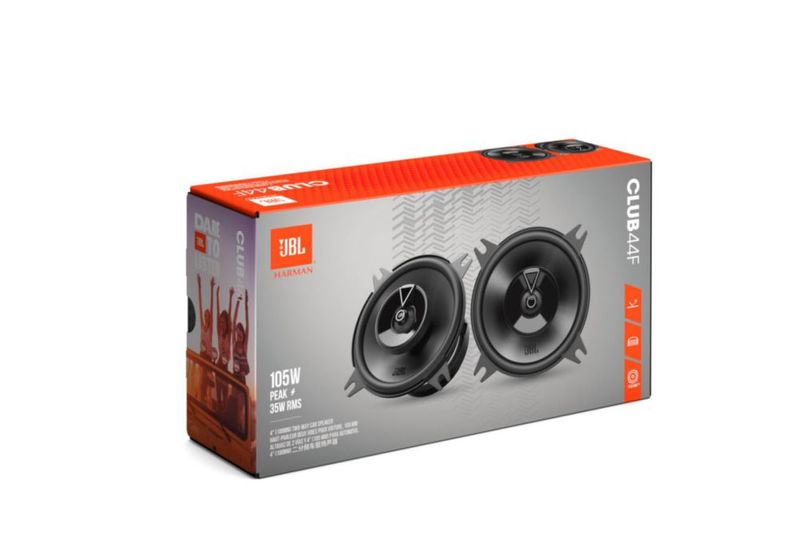 Altavoz para coche JBL Club 44F 4 unidades 100 mm 35 W RMS 105 W pico de 30 ohmios