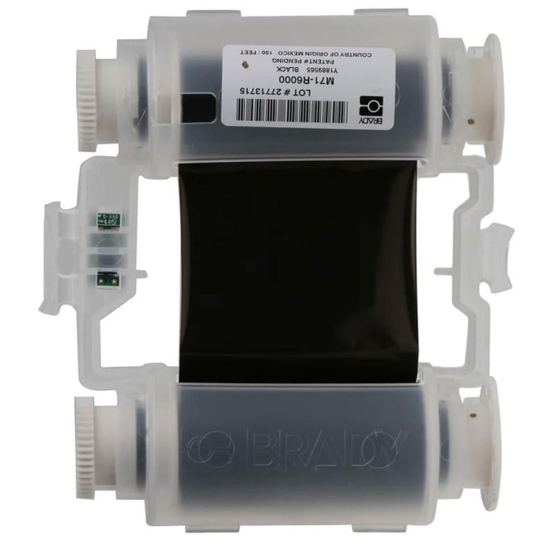Cinta de impresora Brady R6000 46 m negro 5 cm de ancho