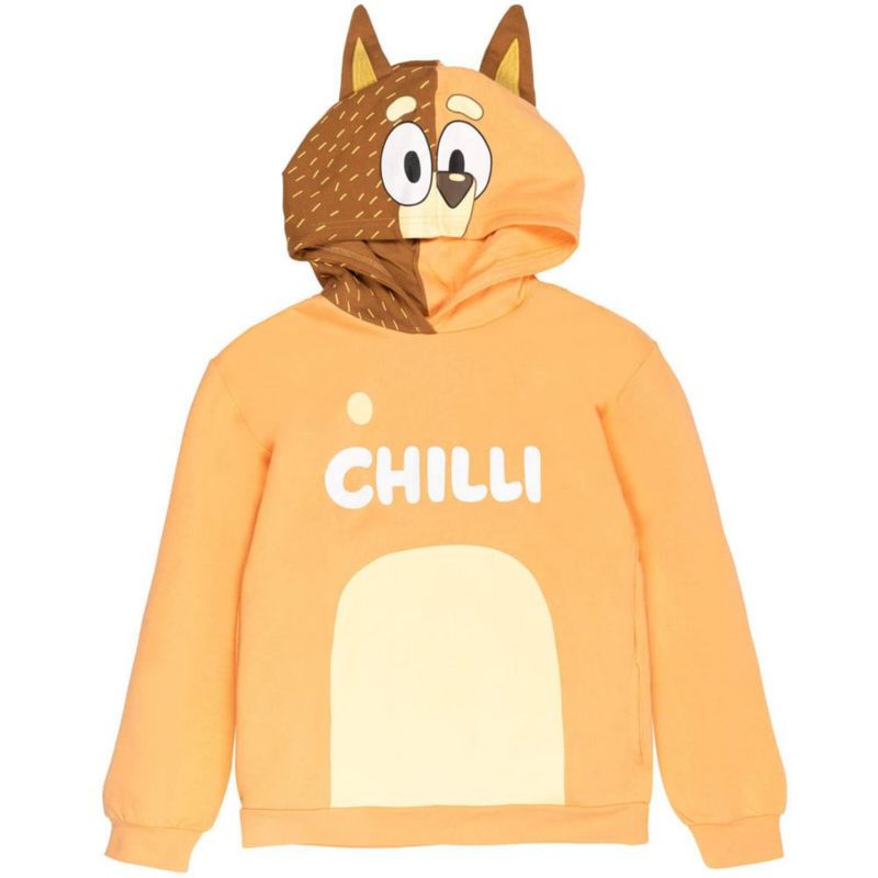 Sudadera con capucha Bluey Mom forro polar talla pequeña