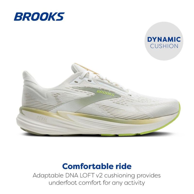 Zapatilla de running Brooks Revel 8 Coco/Té 10.5 Mediano