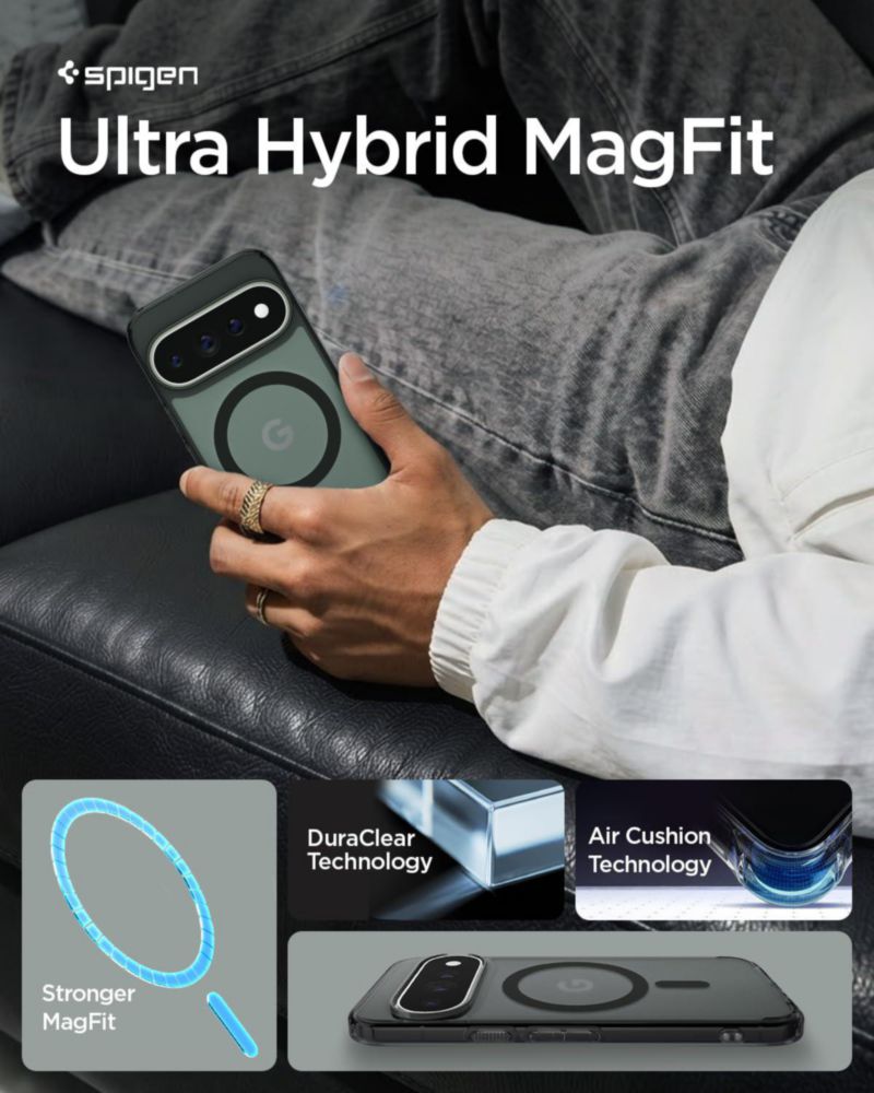 Funda Spigen MagFit para Google Pixel 11 Pro XL – Negra