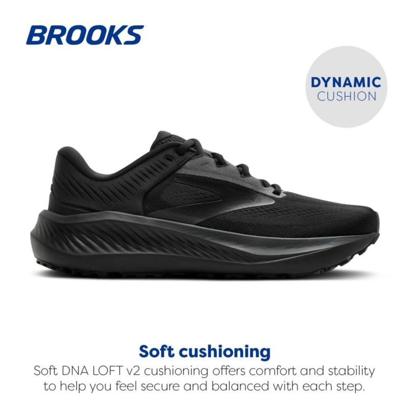 Zapatilla de running Brooks Anthem 8 negra (talla 7.5 mediana)