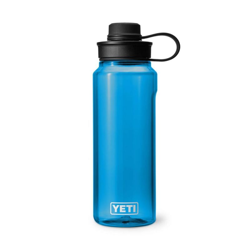 Botella de agua Yeti Yonder Big Wave Blue de 1 l/1000 ml con tapa de amarre