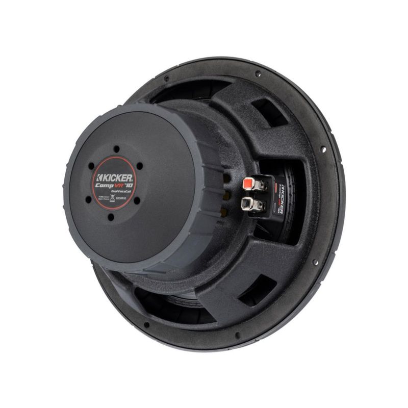 Subwoofer KICKER CVR10 de 25 cm DVC de 4 ohmios