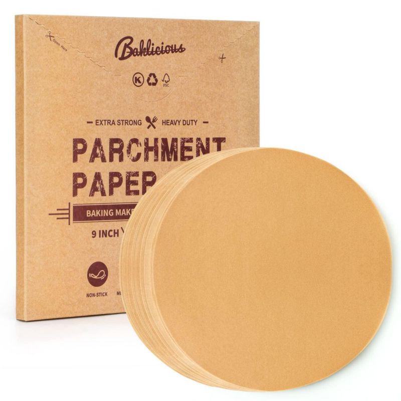 Papel de hornear BAKLICIOUS 23 cm 250 uds antiadherente