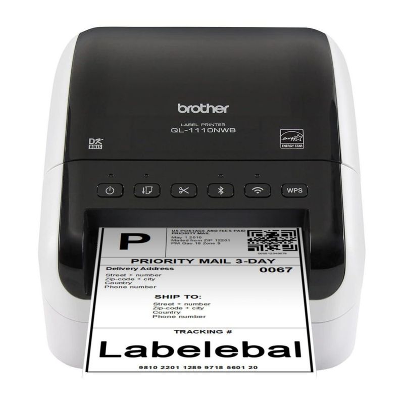Etiquetas Labelebal 101 mm x 152 mm (12 rollos + marco)