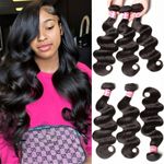 Extensión de cabello UNICE 3 paquetes 38 cm‑46 cm color natural