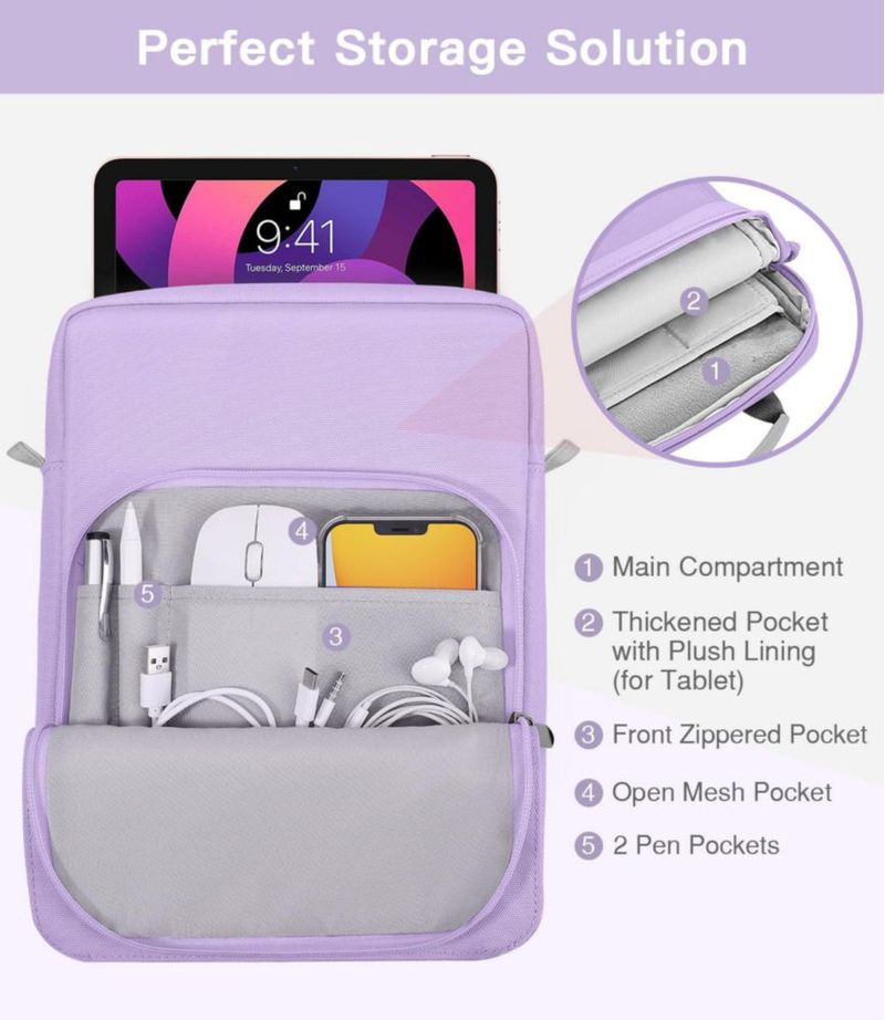 Funda para Tablet MoKo 9-11" con Asa y Correa