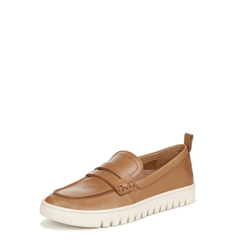 Mocasín Vionic Uptown de Cuero Camel talla 10 M