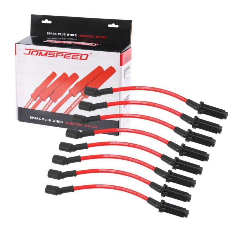 Cables de Bujía JDMSPEED 105 mm Set de Alto Rendimiento