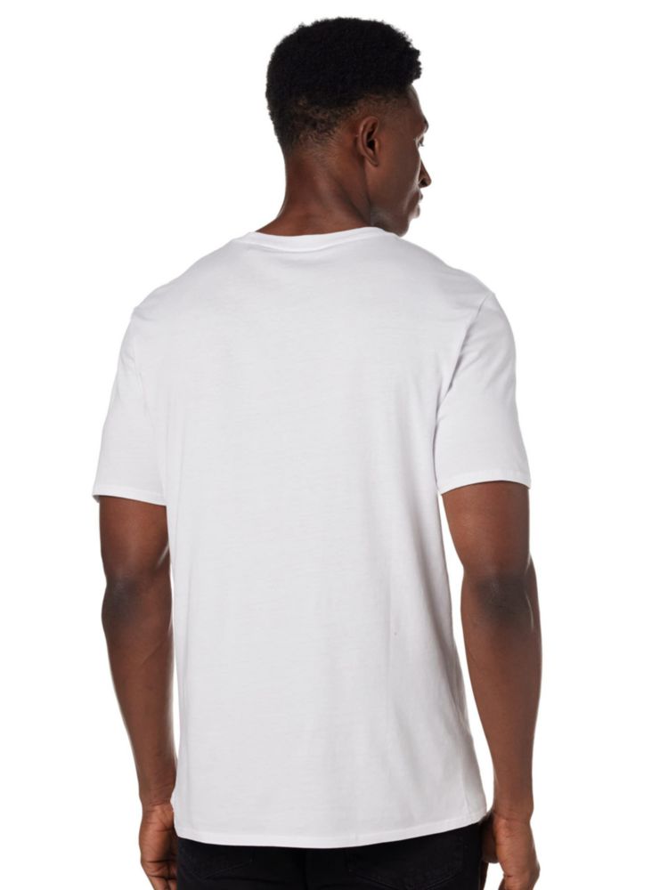Camisa para hombre Karl Lagerfeld blanca talla M con personaje de auriculares