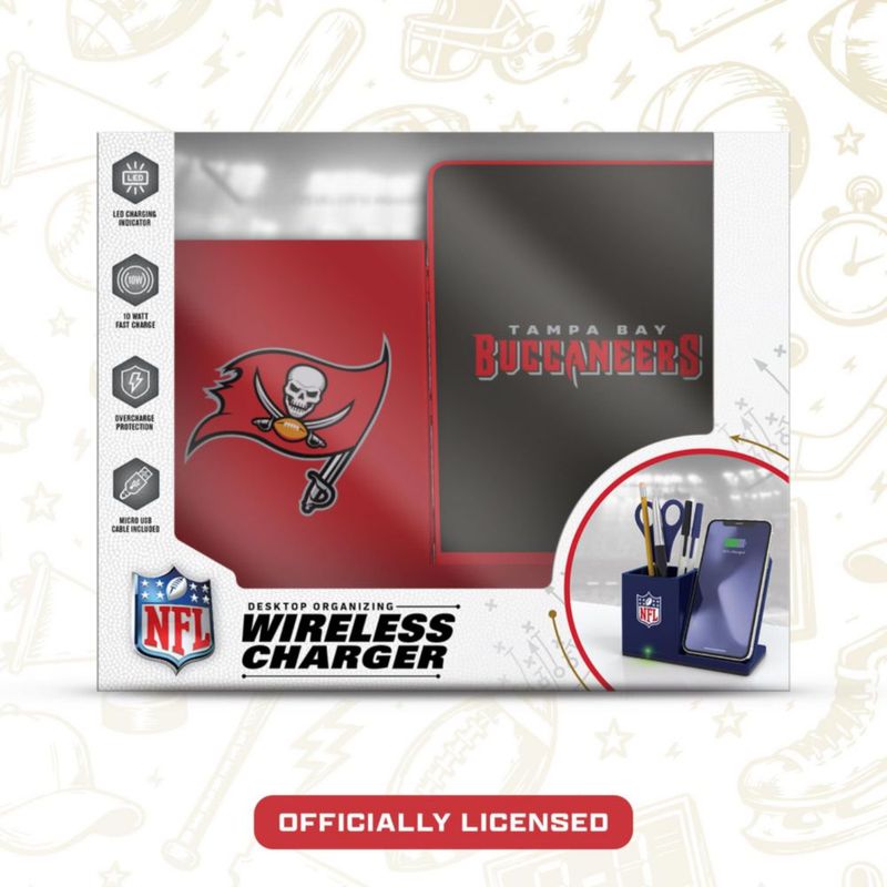 Cargador inalámbrico SOAR Raiders Organizer Qi