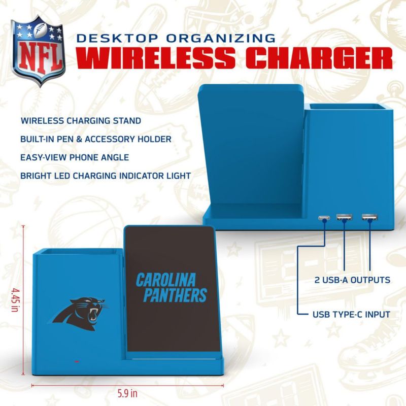 Cargador inalámbrico SOAR Raiders Organizer Qi