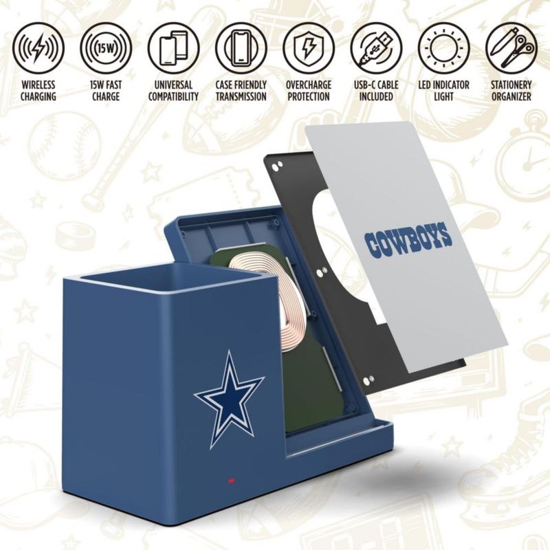 Cargador inalámbrico SOAR Raiders Organizer Qi