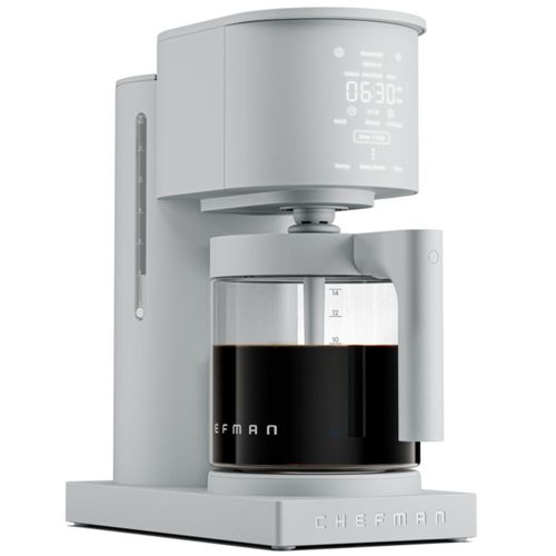 Cafetera Chefman 14 tazas acabado hormigón 120 V